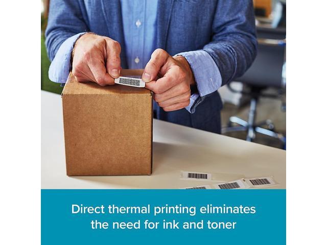 DYMO Multipurpose Labels For LabelWriter Label Printers, 1'' x 2 1/8'', White, 500 Labels Per Roll, Pack Of 6 Rolls