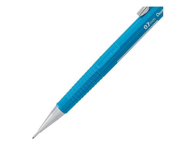 Pentel Sharp Mechanical Pencil, 0.7 Mm, Hb (#2.5), Black Lead, Blue Barrel P207C