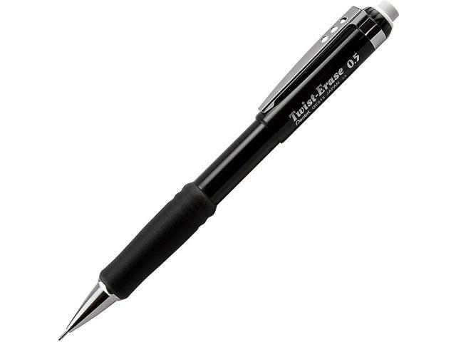 Pentel Twist-Erase III Mechanical Pencil 0.5 mm Black Barrel QE515A