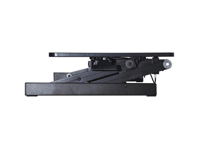 Lorell Deluxe Adjustable Desk Riser - 20' Height x 38' Width x 24' Depth - Desktop - Black LLR99759