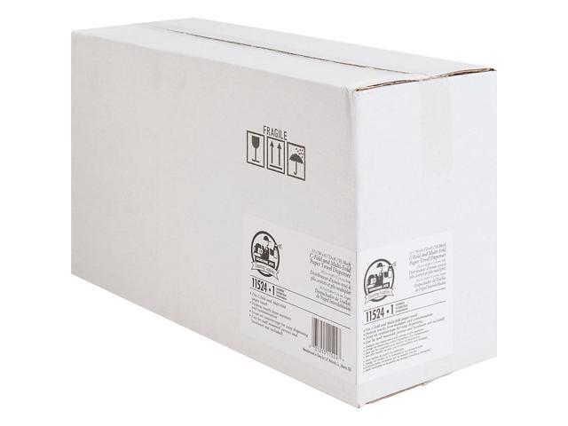 Genuine Joe Paper Towel Dispenser 11-1/2'x4-1/8'x6-3/4' Black 11524