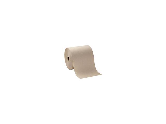Georgia Pacific Professional Hardwound Roll Paper Towel Nonperforated 7.87 x 1000ft Brown 6 Rolls/Carton 26480