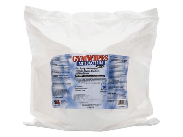 2XL CORPORATION TXL L101 Gym Wipes Refill, Antibacterial, 700 Wipes/Bucket