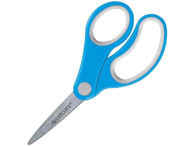 Westcott Junior Scissors Pointed Tip 5' Full 12/PK STST/AST 15972