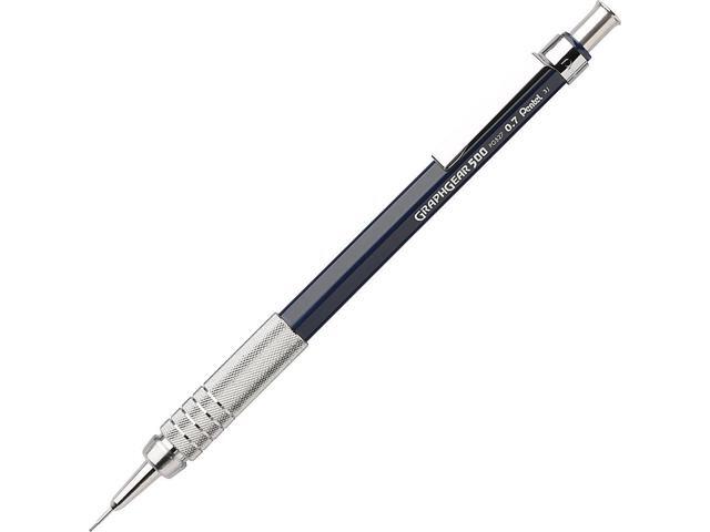 Pentel Graphgear 500 Pencils Refillable .7mm Blue PG527C