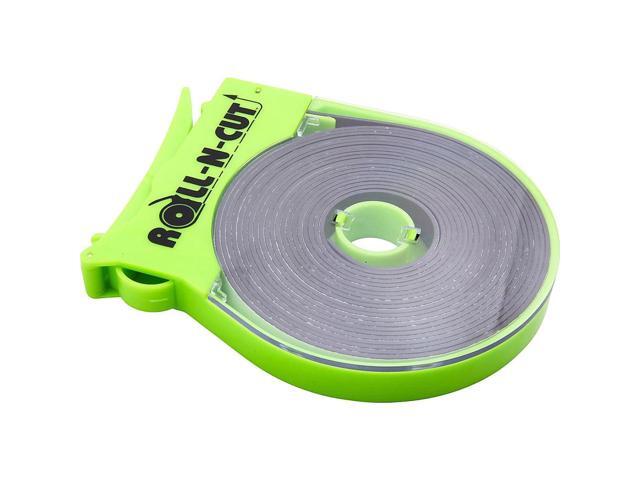 Baumgartens Magnetic Tape Roll w/Dispenser 1/2'x15' BK Tape/GN Dispenser 66021