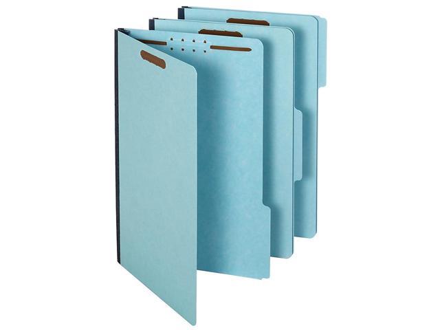 Pendaflex File Folders 1'Exp 1/3 Cut Tab 2 Fastnrs Lgl 25/BX BE 616F213BLU