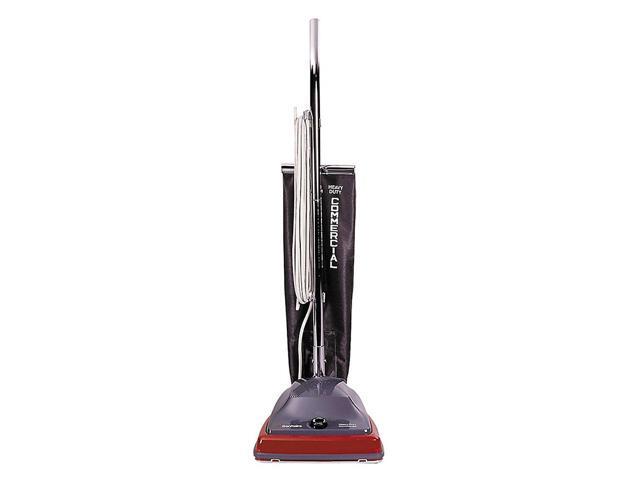 Eureka SC679J Sanitaire Commercial Lightweight Bag-Style Upright Vac 12lbs GY/Red