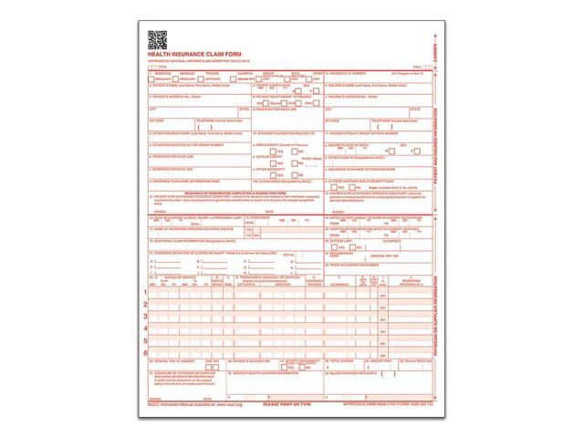 TOPS Centers for Medicare and Medicaid Services Forms 8 1/2 x 11 500 Forms/Pack 50126RV