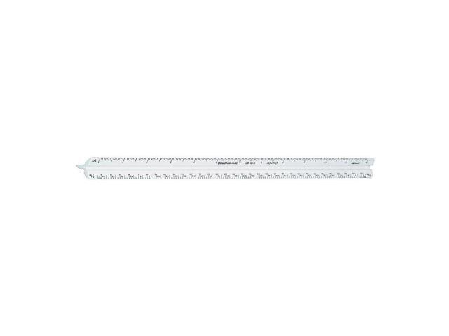 Staedtler Mars 12' Architect Triangular Scale (987 19-31BK) 274746