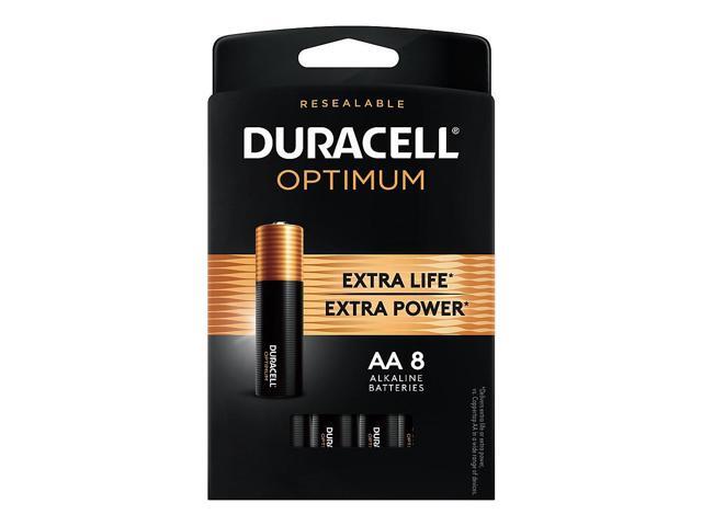Duracell Optimum Alkaline AA Batteries, 8/Pack OPT1500B8PRT