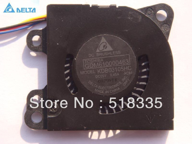 for delta KDB03105HC 3CM 3*3*0.5CM 30*30*5MM 3005 small blower 5V 0.45A cooling fan