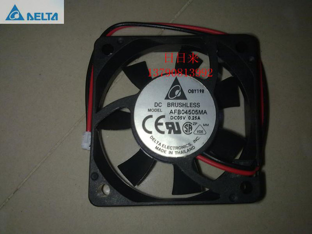 for delta AFB04505MA 5V 0.25A 4510 45*45*10MM axial cooling fan