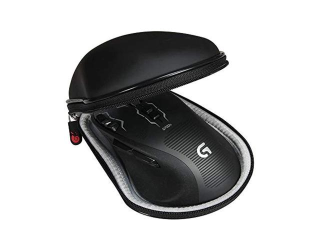 hermitshell travel case fits logitech g700s 910-003584 rechargeable gaming mouse