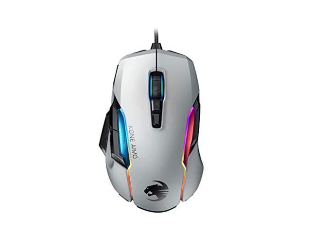 roccat kone aimo gaming mouse (high precision, optical owl-eye sensor (100 to 16.000 dpi), rgb aimo led illumination, 23 progra