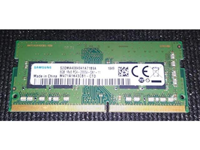 Samsung 8GB DDR4 2666MHz RAM Memory Module for Laptops (260 Pin SODIMM, 1.2V) M471A1K43CB1