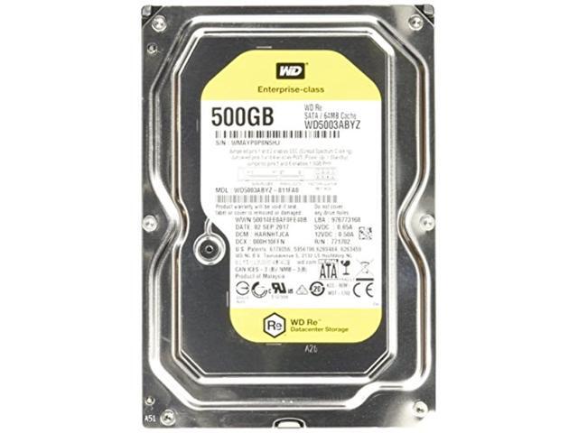 WD RE WD5003ABYZ 500GB 3.5' SATA Internal Hard Drive