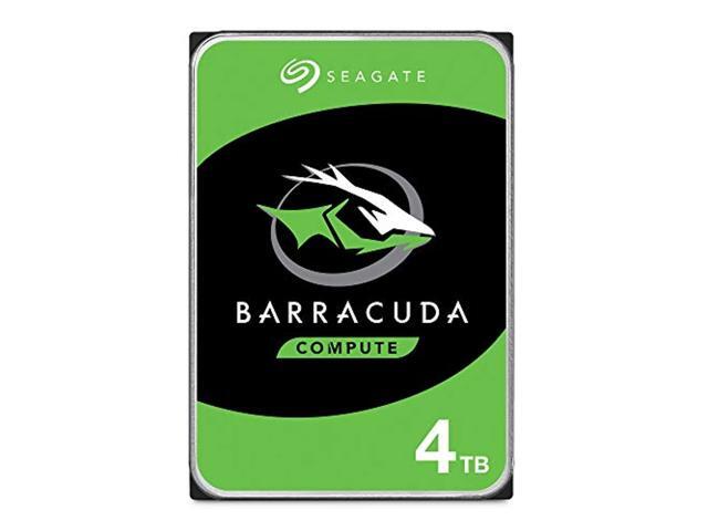 seagate barracuda 4tb internal hard drive hdd - 3.5 inch sata 6 gb/s 5400 rpm 256mb cache for computer desktop pc laptop (st4000dm004)