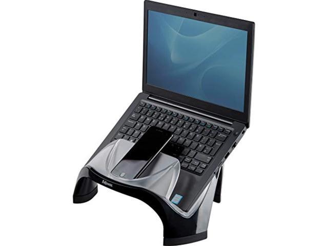 fellowes smart suites laptop riser with usb hub (8020201), black