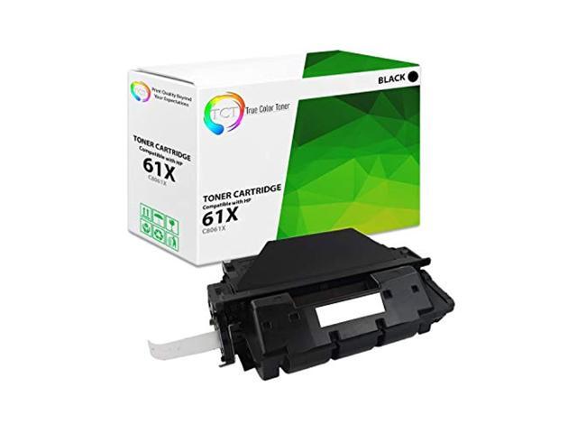 True Color Toner 61X Toner Cartridge - Premium Compatible Replacement for HP 61X C8061X Black High Yield Works With HP LaserJet 4100MFP 4101MFP...