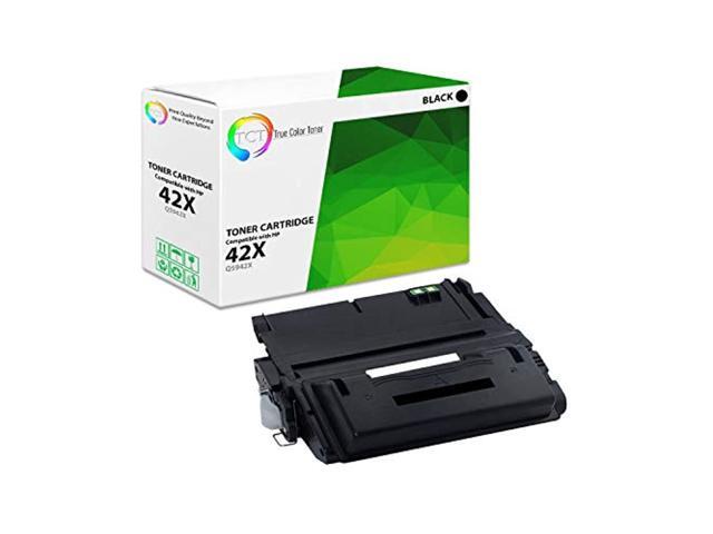 True Color Toner 42X Toner Cartridge - Premium Compatible Replacement for HP 42X Q5942X Black High Yield Works With HP LaserJet 4240 4240N 4250...