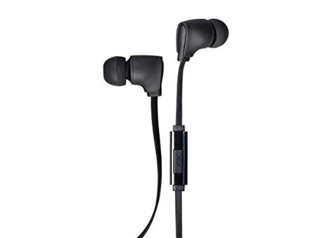 Monoprice Premium 35mm Wired Earbuds Headphones w/ in line Microphone Black - image 6