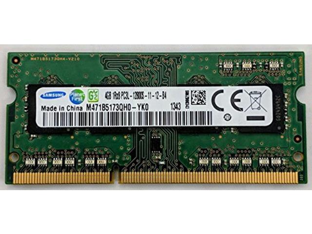 SAMSUNG M471B5173QH0-YK0 4GB DDR3L PC3-12800 CL11 512MBX64 512MX8 1.35V 204P SODIMM