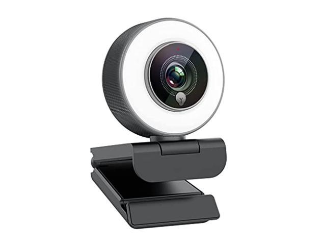 angetube streaming 1080p hd webcam built in adjustable ring light and mic. advanced autofocus af web camera for google meet xbox gamer facebook.