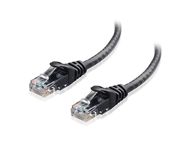 Cable Matters Snagless Cat6 Ethernet Cable (Cat6 Cable, Cat 6 Cable) in Black 25 ft