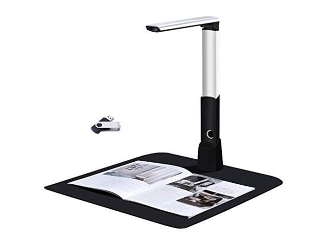 document cameras scanner,10mp cmos, visual presenter max a3 size, ocr technology,w/led light and micphone, easy-to-use tools for 100p book scanner. (791258081254 Electronics) photo