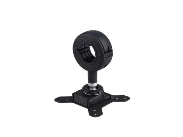 atdec sd-do quickshift donut pole mount accessory (up to 26.4lbs displays) with quick release mechanism and 75x75/100x100 vesa support, black