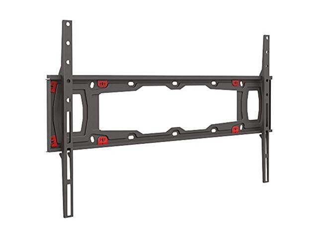 barkan tv wall mount, 29-75 inch fixed, drywall no stud no drill flat/curved screen bracket, holds up to 95 lbs, patented, very low profile, 5 year.