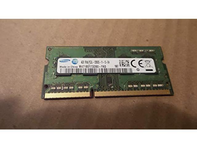 samsung 4gb ddr3 memory so-dimm 204pin pc3l-12800s 1600mhz m471b5273ch0-yk0