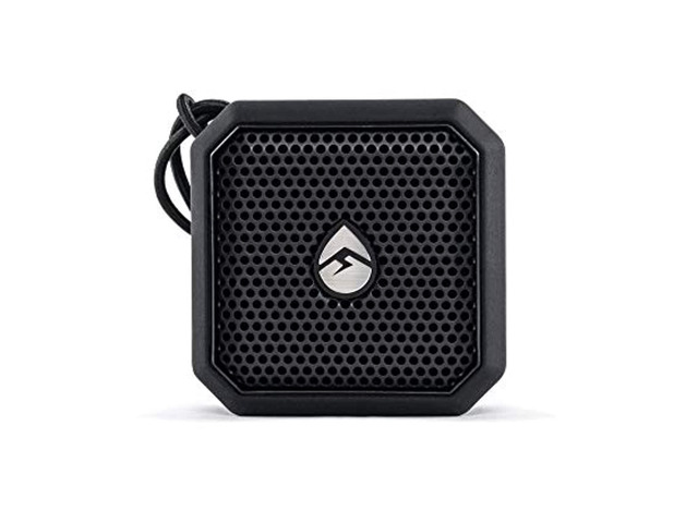 ecoxgear ecopebble lite gdi-explt501 rugged waterproof floating portable bluetooth wireless 5-watt mini smart speaker (black)