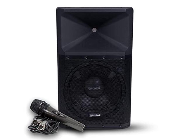 Gemini GSP-2200 15 Powered PA Speaker System with Bluetooth Mic 2200W Big DJ Speaker for Events and Parties - image 5