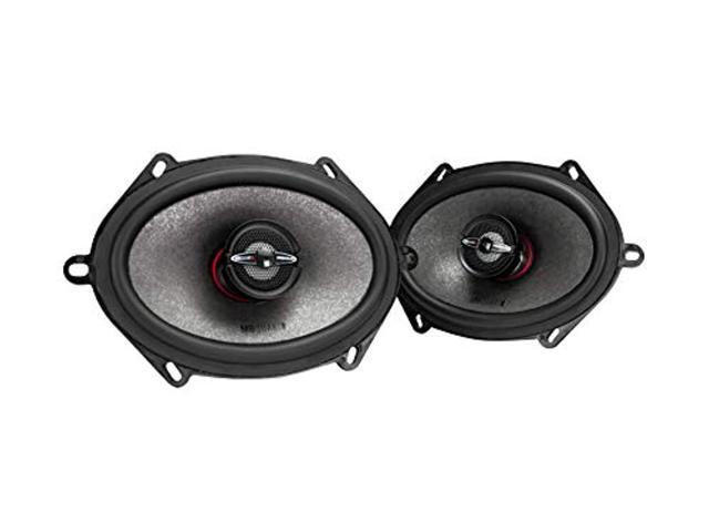 MB Quart - Premium 6" x 8" and 5" x 7" 2-Way Car Speakers with Aerated Paper Cones (Pair) - Black - image 4