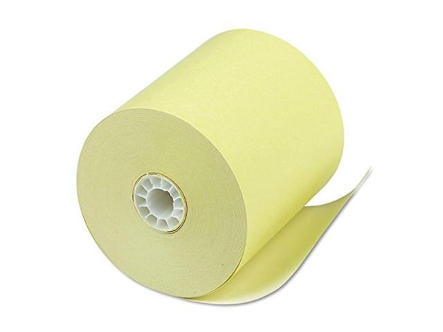 Iconex Direct Thermal Printing Thermal Paper Rolls 3.13' x 230 ft Canary