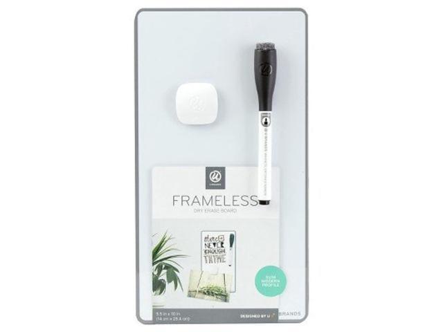 Ubrands Magnetic Dry Erase Board - 5.5 x 10 White