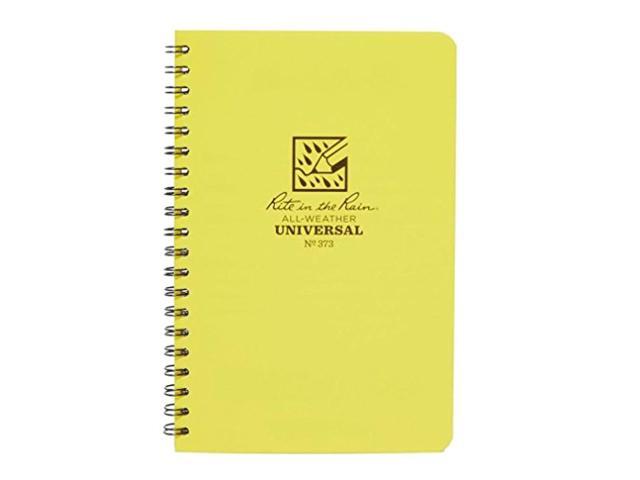 RITE IN THE RAIN 373 All Weather Notebook,Univ Grid,4-5/8x7in