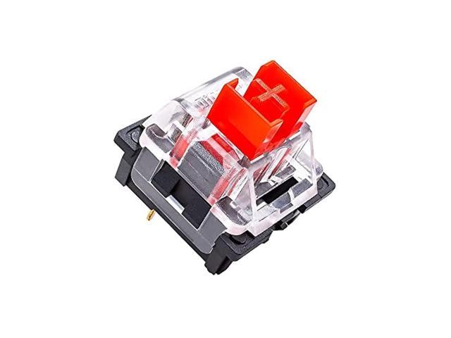 outemu (gaote) red switches 3 pin hot-swappable linear switches for mechanical gaming keyboard (20 pcs)