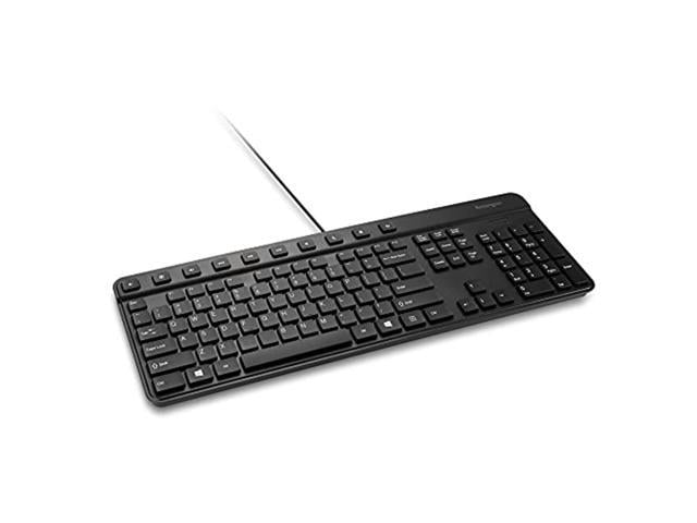 kensington simple solutions wired keyboard taa-compliant (k55113us)