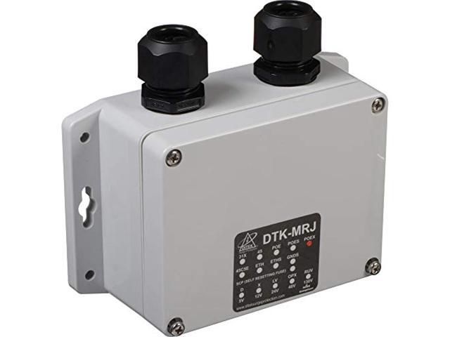 Ditek - DTK-MRJPOEX - DITEK DTK-MRJPOEX Surge Suppressor/Protector - RJ-45 - 144 VA - 48 V Input - Network