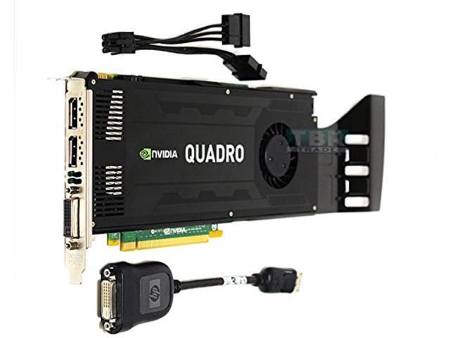 Nvidia Quadro K4000 3GB GDDR5 PCIe x16 Dual DisplayPort DVI-I GK104 Video Graphics Card GPU 900-52033-0000-000