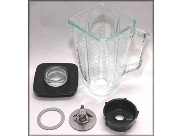 Photos - Other household accessories brentwood p-ost722 replacement glass jar set, oster blender compatible, 0.