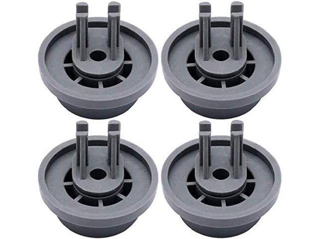 edgewater parts dd66-00023a, ap4342187, ps4222532 pack of 4 dishrack rollers compatible with samsung dishwasher fits model# (dmr, dmt, dw7, dw8) photo