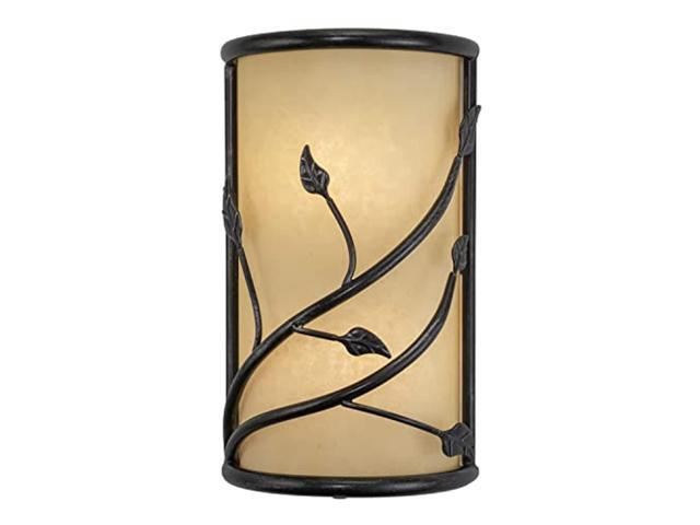 vaxcel ws38865ol vine wall sconce, 10', oil shale finish