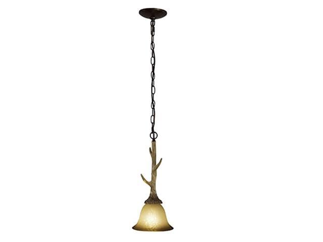 vaxcel pd33057ns lodge mini pendant, 7', noachian stone finish