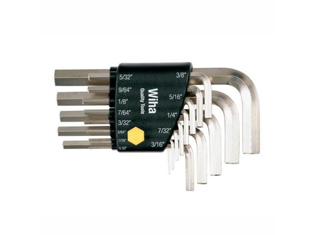 WIHA 35194 13 Piece SAE L-Shape Hex Key Set, 35194