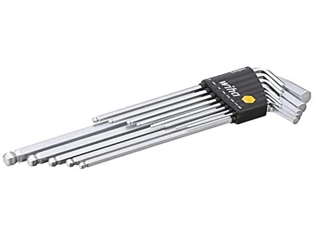 WIHA 36998 13 Piece SAE L-Shape Hex Key Set, 36998