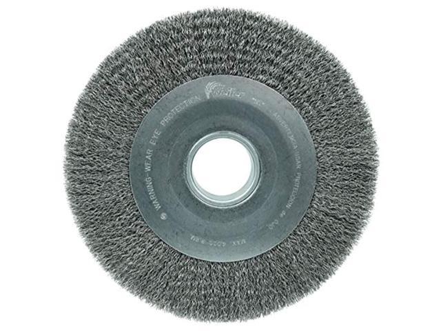 Photos - Other Power Tools WEILER 03190 10' wide face crimped wire wheel.0118' steel fill, 2' arbor h 